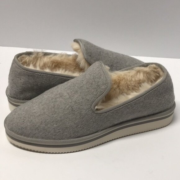 Dolce Vita Herve Slipper in Gray Felt - Picture 4 of 15